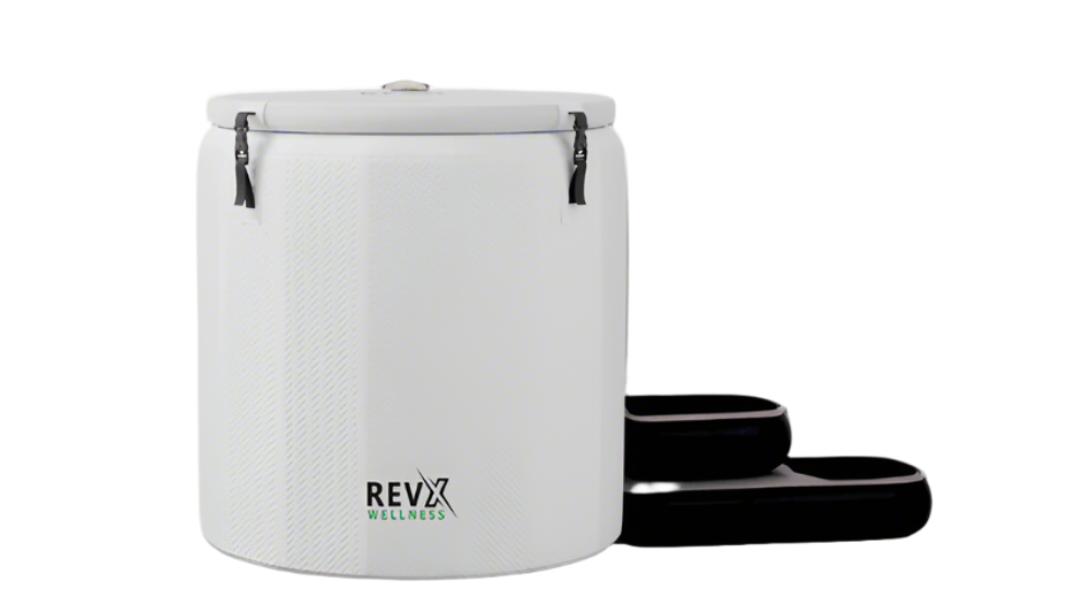 RevX Inflatable Barrel with Inflatable Steps