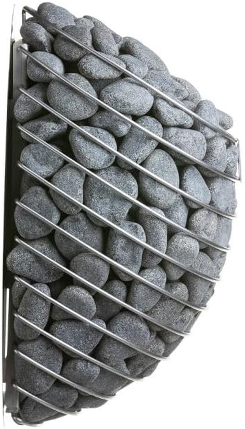 Drop Series Sauna Heater with UKU Control Bundles (Sauna Stones Inlcuded) (6Kw - Local - Black)