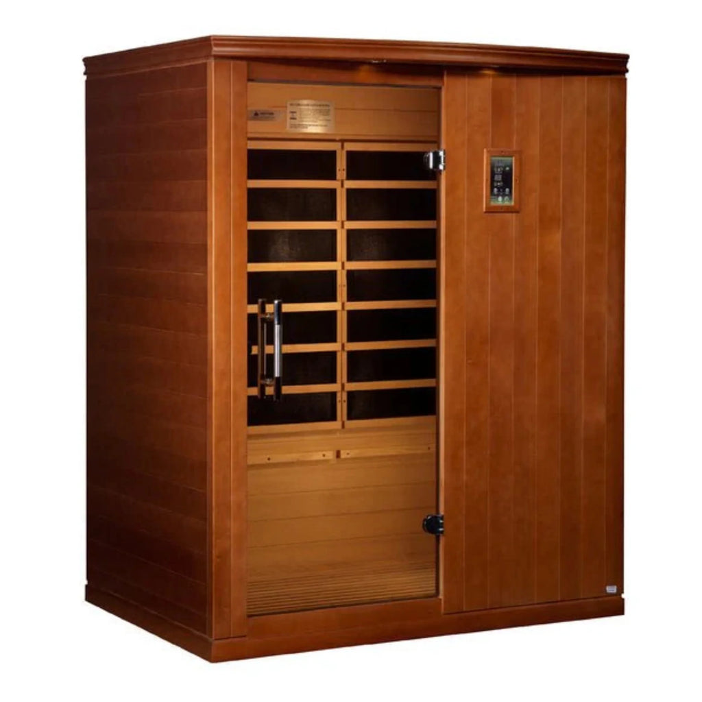 Experience Ultimate Relaxation with the Madrid Elite 3-Person Low EMF Infrared Home Sauna! 🌟🧖‍♀️✨