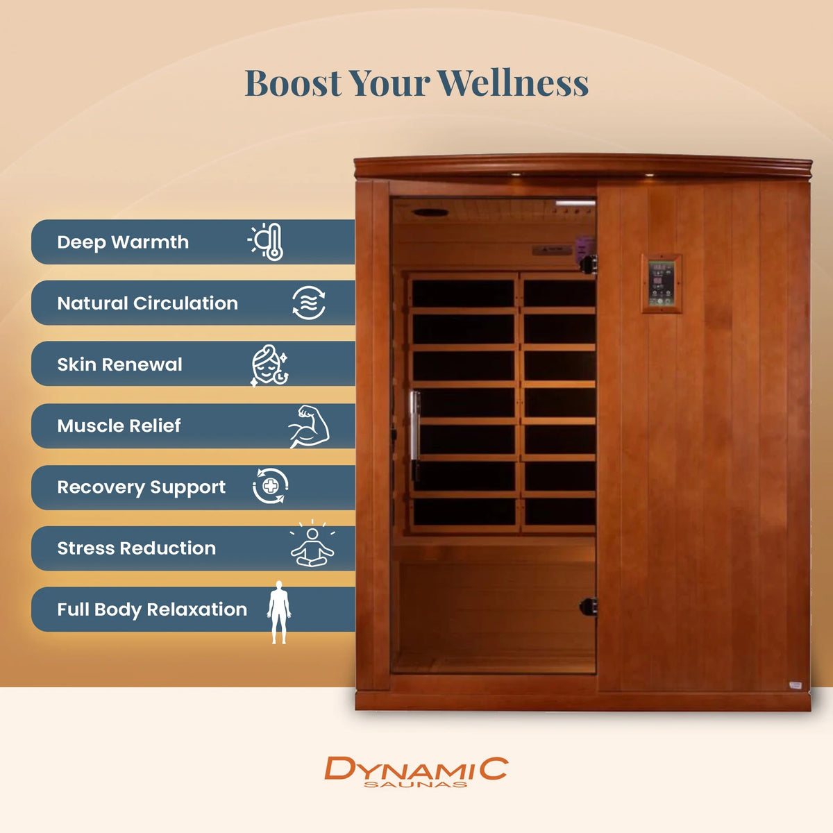 Experience Ultimate Relaxation with the Madrid Elite 3-Person Low EMF Infrared Home Sauna! 🌟🧖‍♀️✨